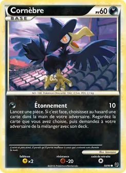 Carte Cornèbre de l'extension Indomptable, numéro 58/90