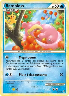 Carte Ramoloss de l'extension Indomptable, numéro 66/90
