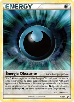 Carte Énergie Obscurité de l'extension Indomptable, numéro 79/90