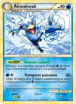 Carte Akwakwak de l'extension Triomphant, numéro 22/102