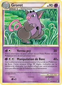 Carte Groret de l'extension Triomphant, numéro 23/102