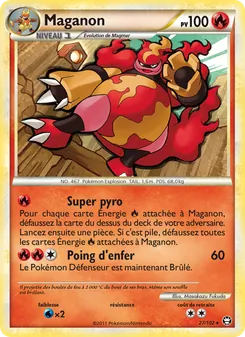 Carte Maganon de l'extension Triomphant, numéro 27/102