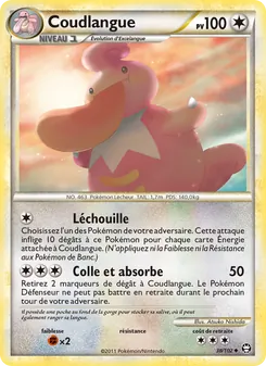 Carte Coudlangue de l'extension Triomphant, numéro 38/102