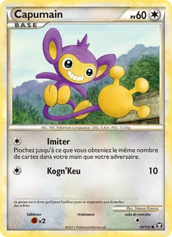 Carte Capumain de l'extension Triomphant, numéro 55/102