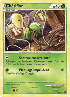 Carte Chétiflor de l'extension Triomphant, numéro 57/102