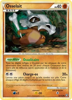 Carte Osselait de l'extension Triomphant, numéro 60/102