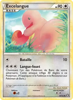 Carte Excelangue de l'extension Triomphant, numéro 66/102