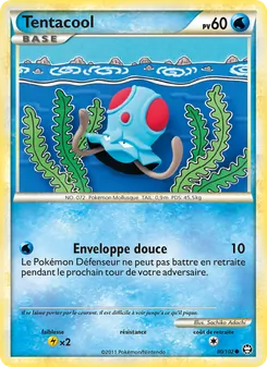 Carte Tentacool de l'extension Triomphant, numéro 80/102
