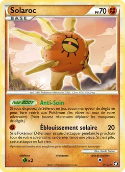 Carte Solaroc de l'extension Triomphant, numéro 9/102