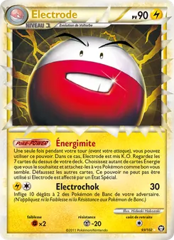 Carte Électrode de l'extension Triomphant, numéro 93/102
