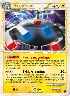 Carte Magnézone de l'extension Triomphant, numéro 96/102