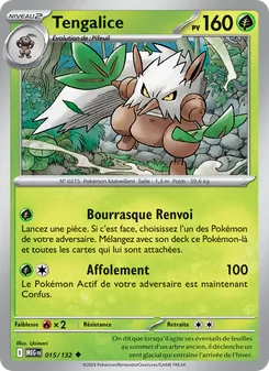 Carte Tengalice de l'extension Méga-Évolution, numéro 015/132
