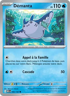Carte Démanta de l'extension Méga-Évolution, numéro 032/132