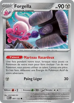 Carte Forgella de l'extension Méga-Évolution, numéro 097/132