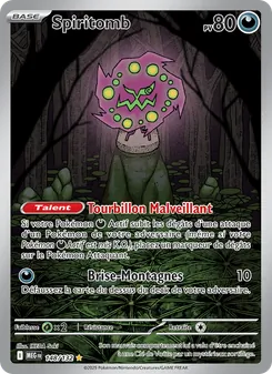 Carte Spiritomb de l'extension Méga-Évolution, numéro 148/132