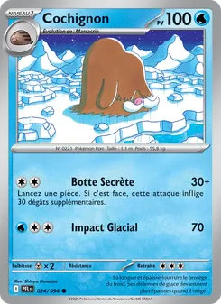 Carte Cochignon de l'extension Flammes Fantasmagoriques, numéro 024/94