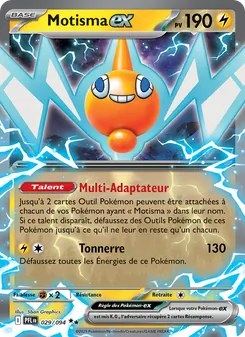 Carte Motisma-ex de l'extension Flammes Fantasmagoriques, numéro 029/94