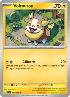 Carte Voltoutou de l'extension Flammes Fantasmagoriques, numéro 030/94
