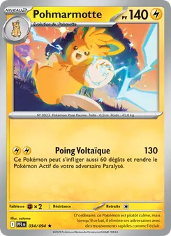 Carte Pohmarmotte de l'extension Flammes Fantasmagoriques, numéro 034/94