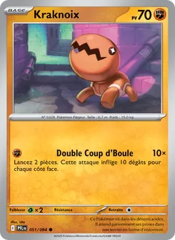 Carte Kraknoix de l'extension Flammes Fantasmagoriques, numéro 051/94