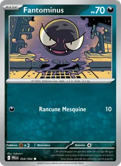Carte Fantominus de l'extension Flammes Fantasmagoriques, numéro 054/94