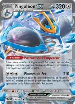 Carte Pingoléon-ex de l'extension Flammes Fantasmagoriques, numéro 070/94