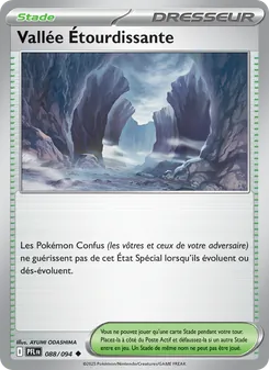 Carte Vallée Étourdissante de l'extension Flammes Fantasmagoriques, numéro 088/94