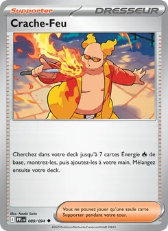 Carte Crache-Feu de l'extension Flammes Fantasmagoriques, numéro 089/94