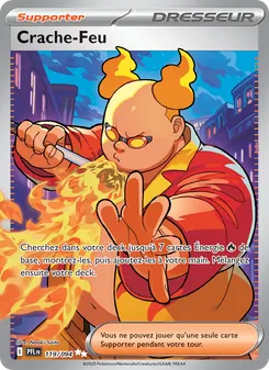 Carte Crache-Feu de l'extension Flammes Fantasmagoriques, numéro 119/94