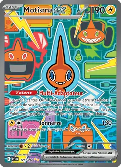 Carte Motisma-ex de l'extension Flammes Fantasmagoriques, numéro 126/94