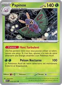 Carte Papinox de l'extension Héros Transcendants, numéro 015/217