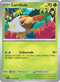 Carte Larvibule de l'extension Héros Transcendants, numéro 017/217