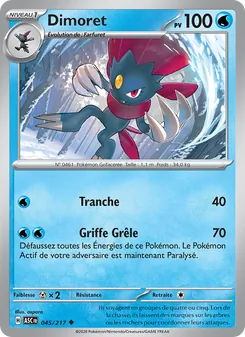Carte Dimoret de l'extension Héros Transcendants, numéro 045/217