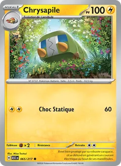 Carte Chrysapile de l'extension Héros Transcendants, numéro 065/217