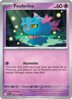 Carte Feuforêve de l'extension Héros Transcendants, numéro 085/217