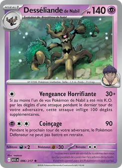 Carte Desséliande de Nabil de l'extension Héros Transcendants, numéro 096/217