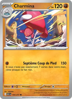 Carte Charmina de l'extension Héros Transcendants, numéro 104/217
