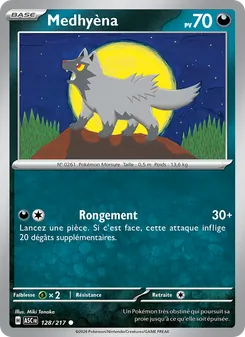 Carte Medhyèna de l'extension Héros Transcendants, numéro 128/217