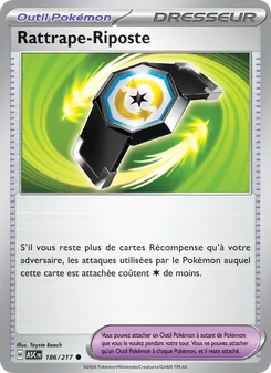 Carte Rattrape-Riposte de l'extension Héros Transcendants, numéro 186/217