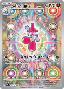 Carte Charmina de l'extension Héros Transcendants, numéro 241/217