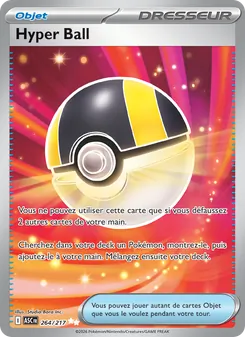 Carte Hyper Ball de l'extension Héros Transcendants, numéro 264/217