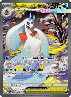 Carte Méga-Momartik-ex de l'extension Héros Transcendants, numéro 275/217