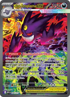 Carte Méga-Ectoplasma-ex de l'extension Héros Transcendants, numéro 284/217