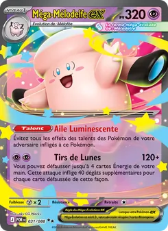 Carte Méga-Mélodelfe-ex de l'extension Équilibre Parfait, numéro 031/88