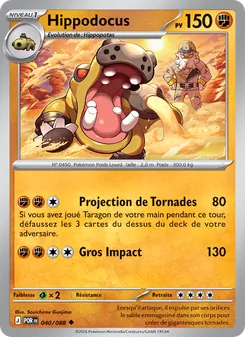 Carte Hippodocus de l'extension Équilibre Parfait, numéro 040/88
