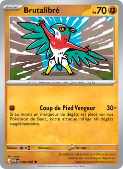 Carte Brutalibré de l'extension Équilibre Parfait, numéro 046/88