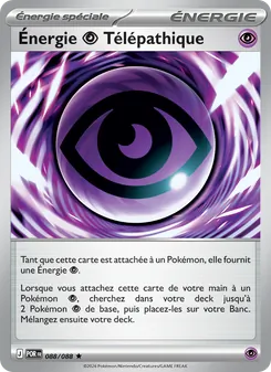 Carte Énergie Psychic Télépathique de l'extension Équilibre Parfait, numéro 088/88