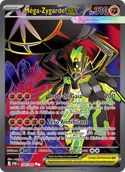 Carte Méga-Zygarde-ex de l'extension Équilibre Parfait, numéro 104/88