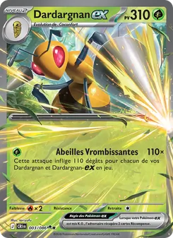 Carte Dardargnan-ex de l'extension Chaos Ascendant, numéro 003/86
