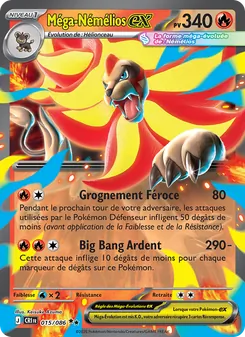Carte Méga-Némélios-ex de l'extension Chaos Ascendant, numéro 015/86